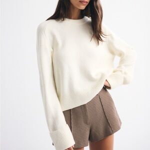 NWT A&F Madeline Crew Sweater